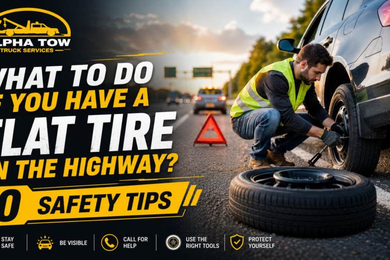 What to Do If You Have a Flat Tire on the Highway