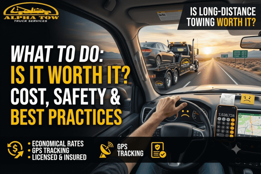 Is Long-Distance Towing Worth It? Cost, Safety & Best Practices