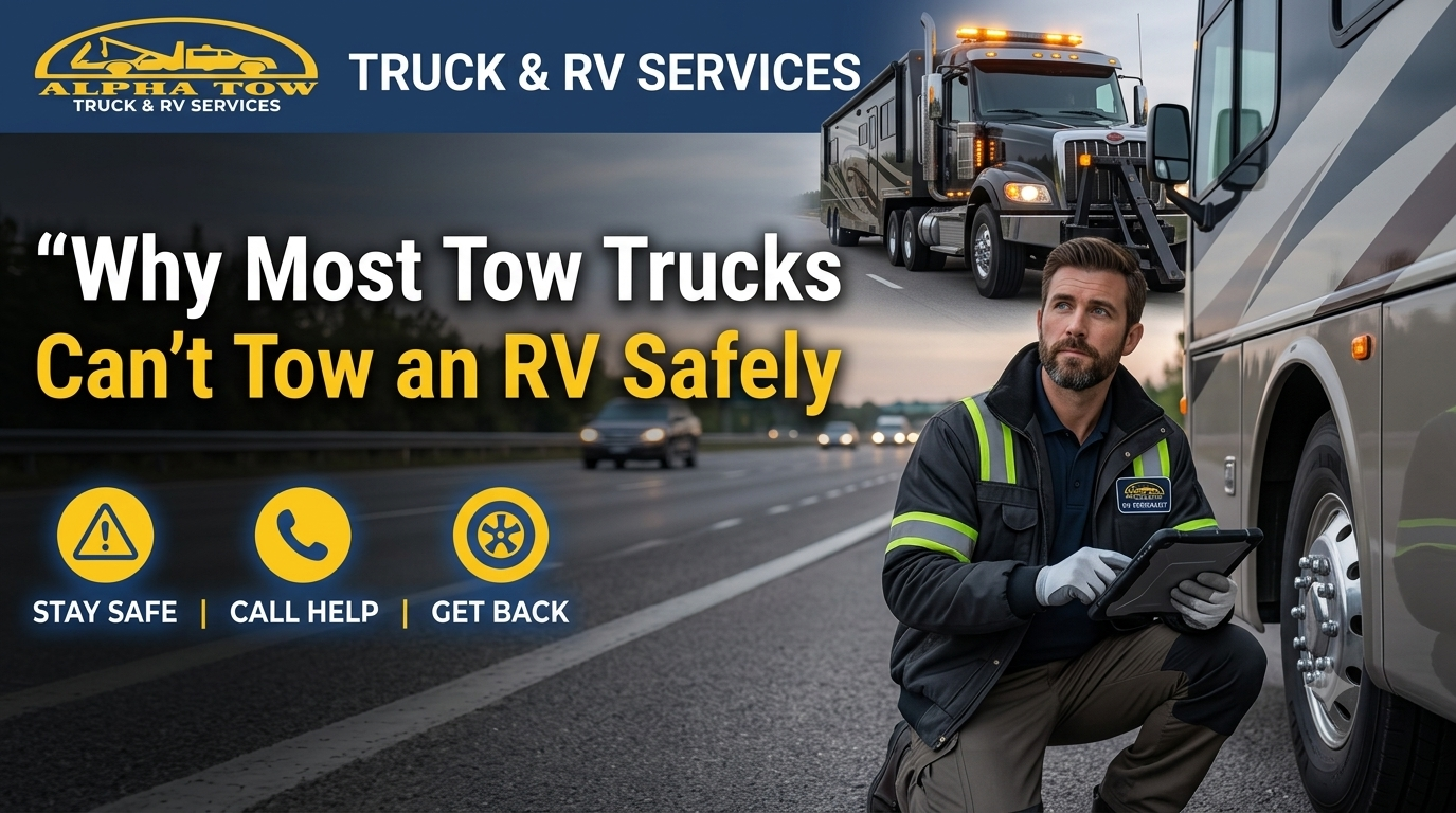 4 Reasons RV Towing Is Different From Regular Towing