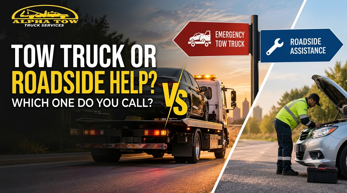 Towing vs. Roadside Assistance: When to Call Which Service