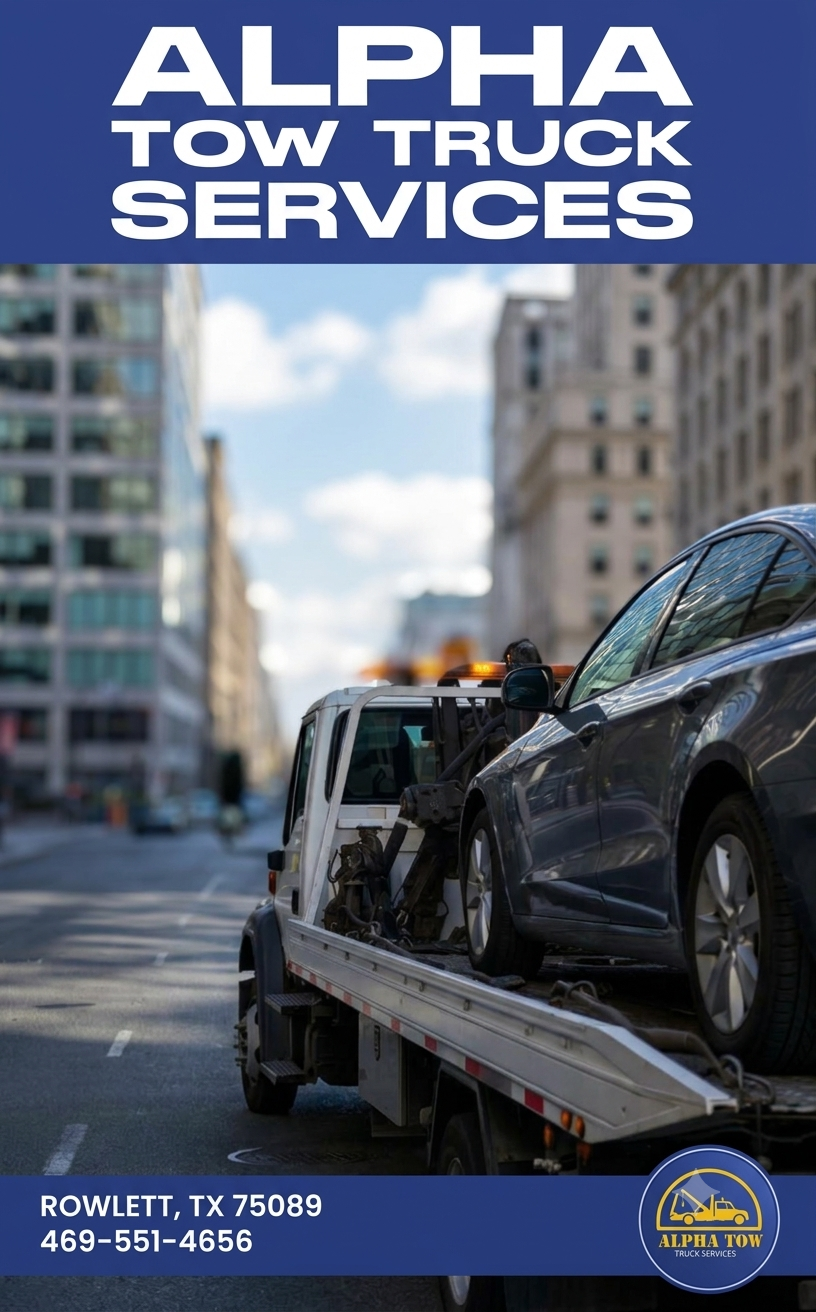 Reliable Towing in Rowlett With DFW-Wide Coverage