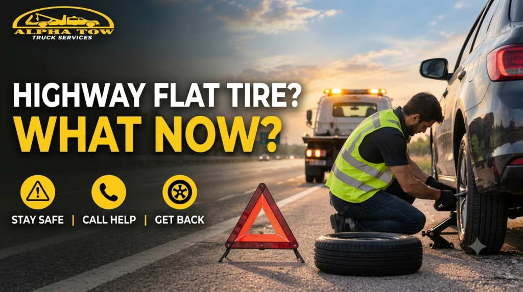 What to Do If You Get a Flat Tire on the Highway