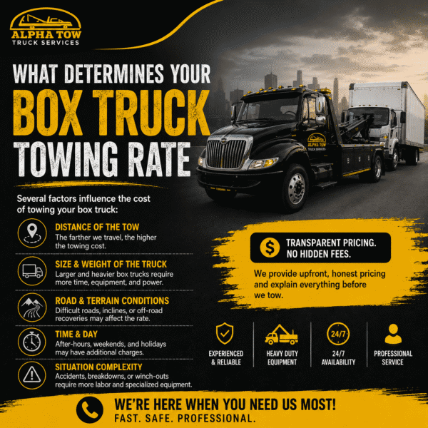 Box Truck Towing Rate