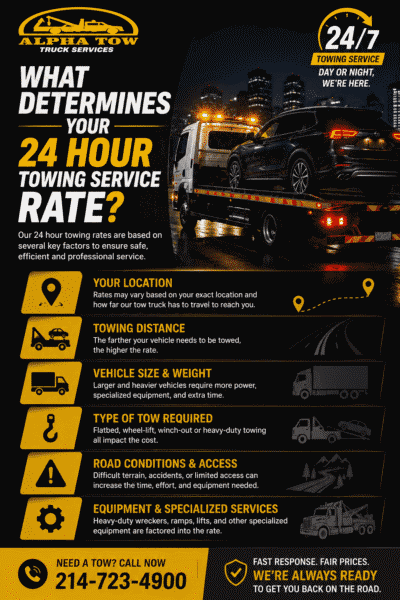 24 hour towing service DFW