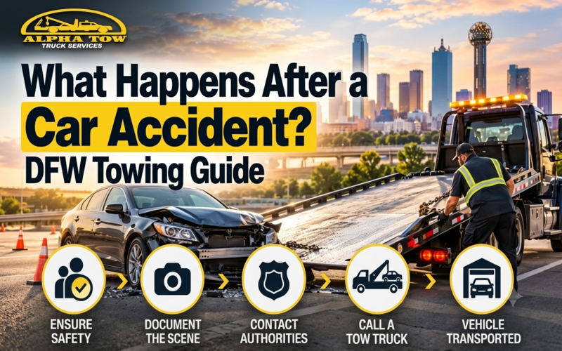 What Happens After a Car Accident? A Guide to Accident Towing in DFW