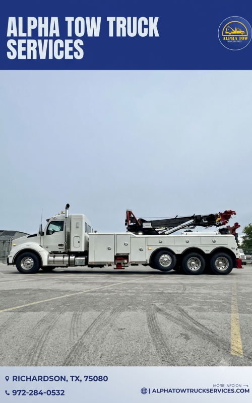 Alpha Tow Truck Service in Richardson